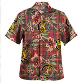 Brown of Castledean (Broun of Castledean) Weathered Tartan Clan Crest Badge Aloha Hawaiian Shirt Tropical Old Style FC68 Brown of Castledean (Broun of Castledean) Weathered Tartan Tartan Today